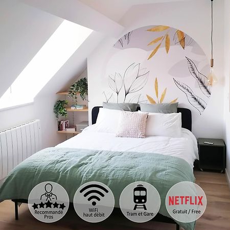 Appartement Hagaki Vue Panoramique Proche Gare Netflix 格勒诺布尔 外观 照片